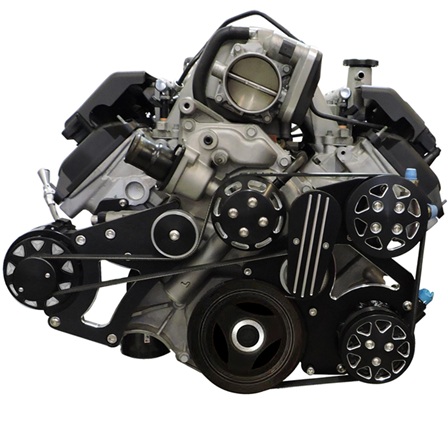 All American Black Serpentine Kit 05-14 Gen III Hemi 5.7, 6.1